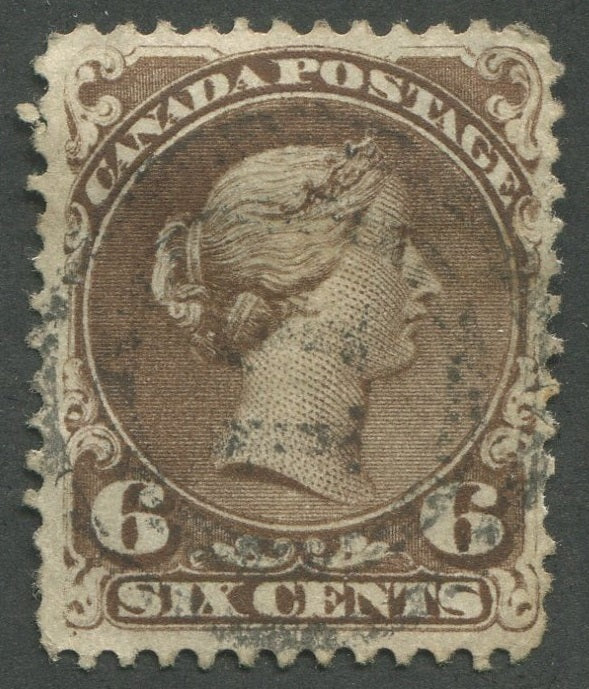 0027CA2002 - Canada #27, 2-Ring Numeral Cancel &#39;11&#39;