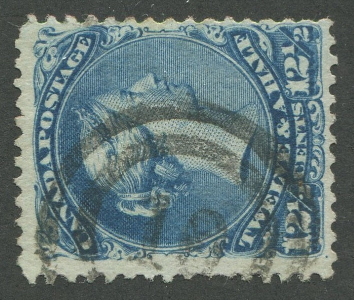 0028CA2002 - Canada #28, 2-Ring Numeral Cancel &#39;10&#39;