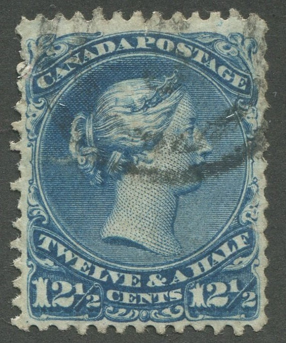 0028CA2002 - Canada #28, 2-Ring Numeral Cancel &#39;5&#39;
