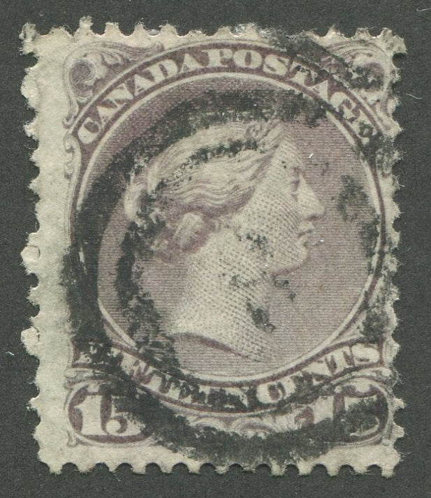 0029CA2002 - Canada #29, 2-Ring Numeral Cancel &#39;8&#39;