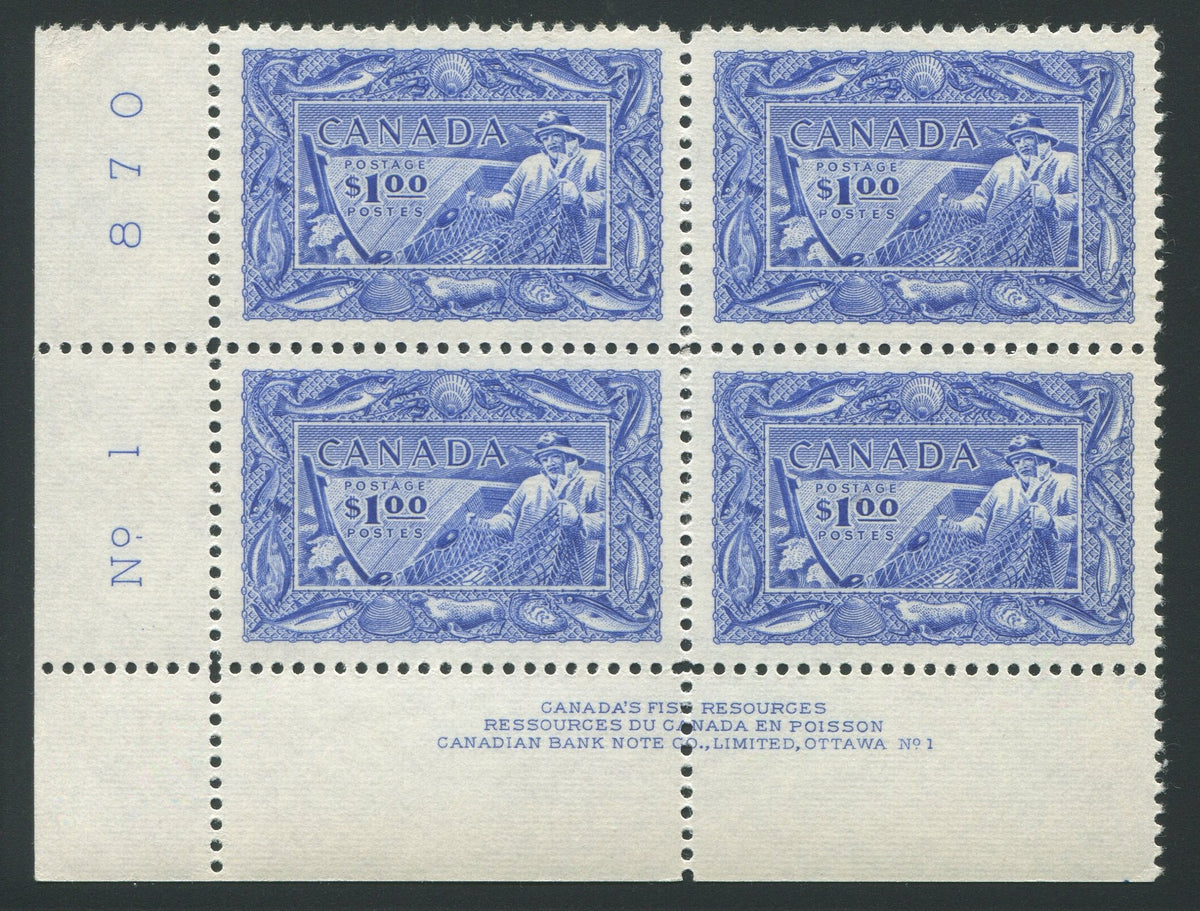 0302CA1709 - Canada #302 Plate Block