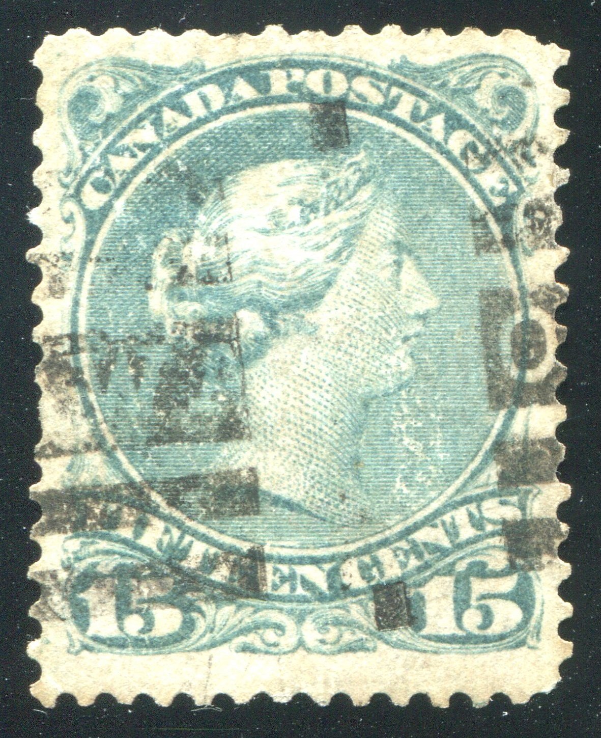 0030CA1708 - Canada #30b - Used Major Re-Entry