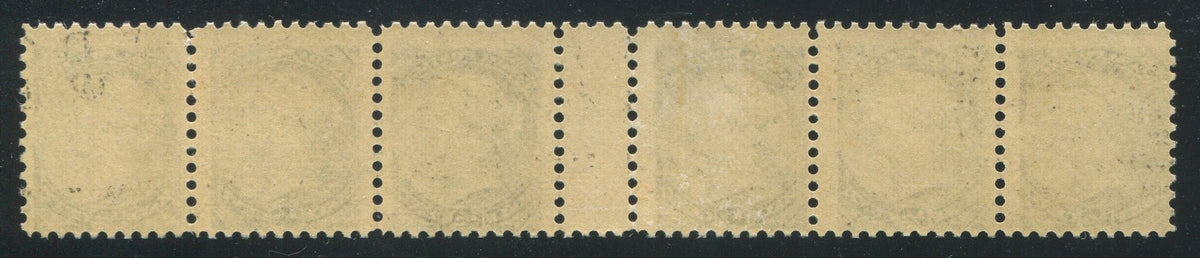 0034CA1710 - Canada #34iii - Mint Gutter Pair Strip of 6
