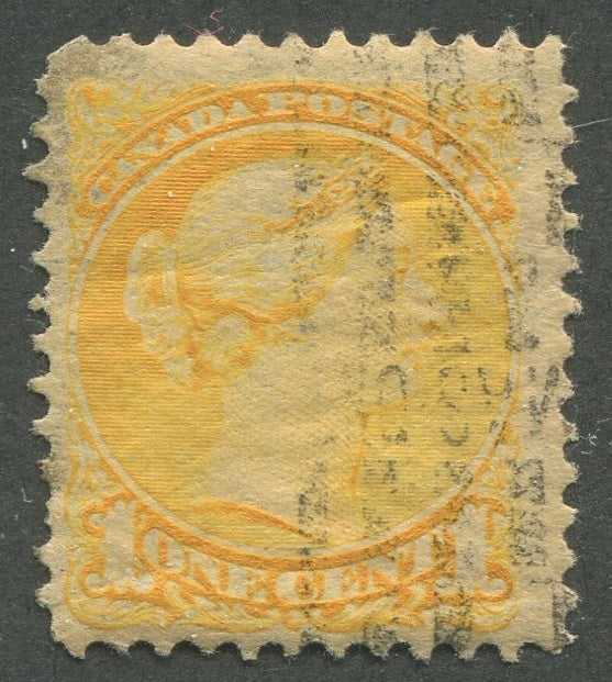 0035CA2001 - Canada #35 - Used Precancel Roller?