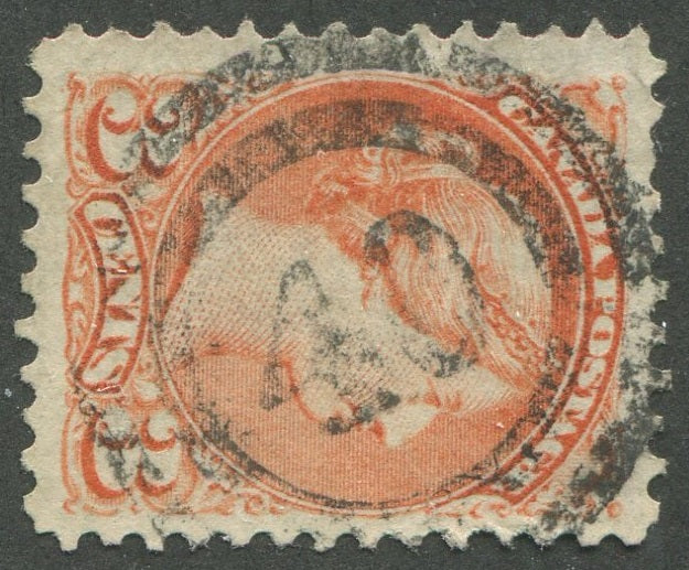 0037CA2002 - Canada #37, 2-Ring Numeral Cancel &#39;40&#39;