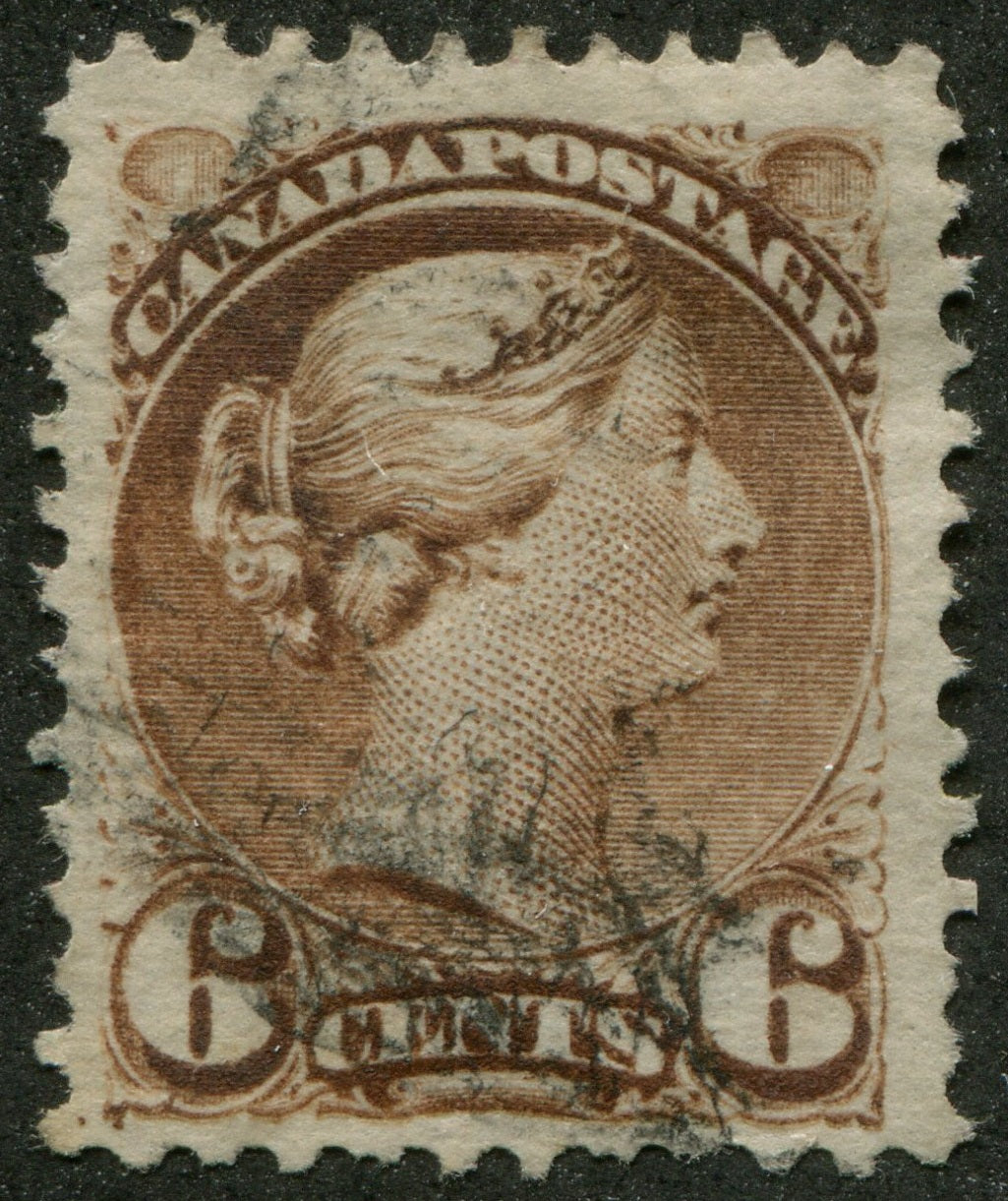 0039CA2301 - Canada #39iii - Used Semi-Major Re-entry