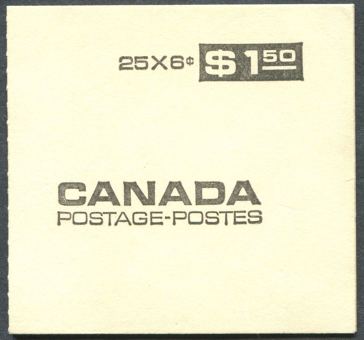 0460CA2002 - Canada #460aiii - Used Booklet Pane of 25