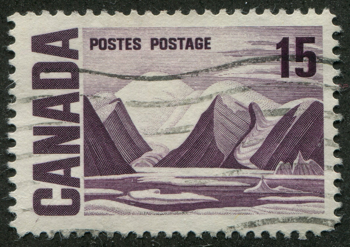 0463CA2211 - Canada #463vi - Used, &#39;Plastic Flow&#39; Variety