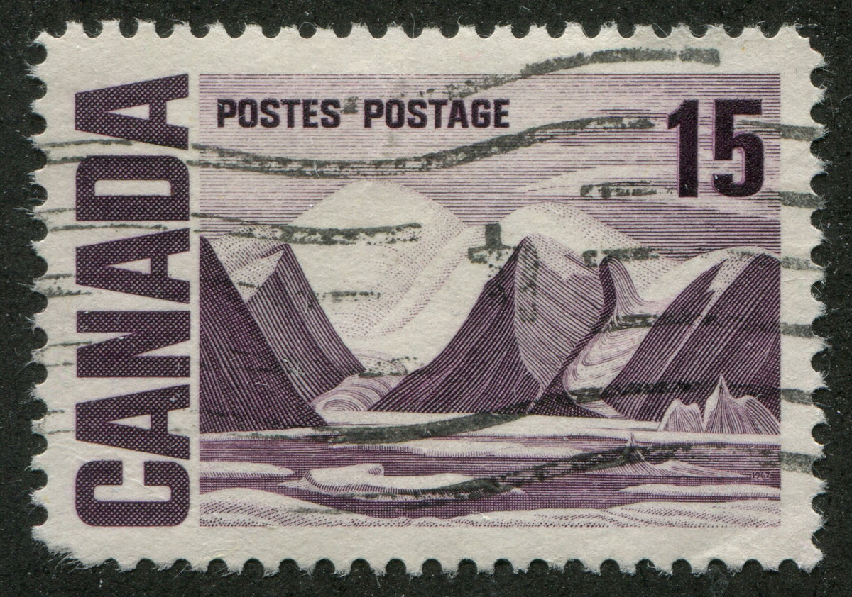 0463CA2211 - Canada #463vi - Used, &#39;Plastic Flow&#39; Variety