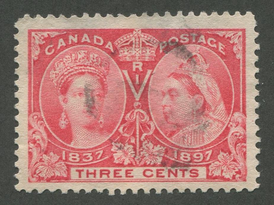 0053CA1708 - Canada #53 - Used Stitch Watermark - UNLISTED