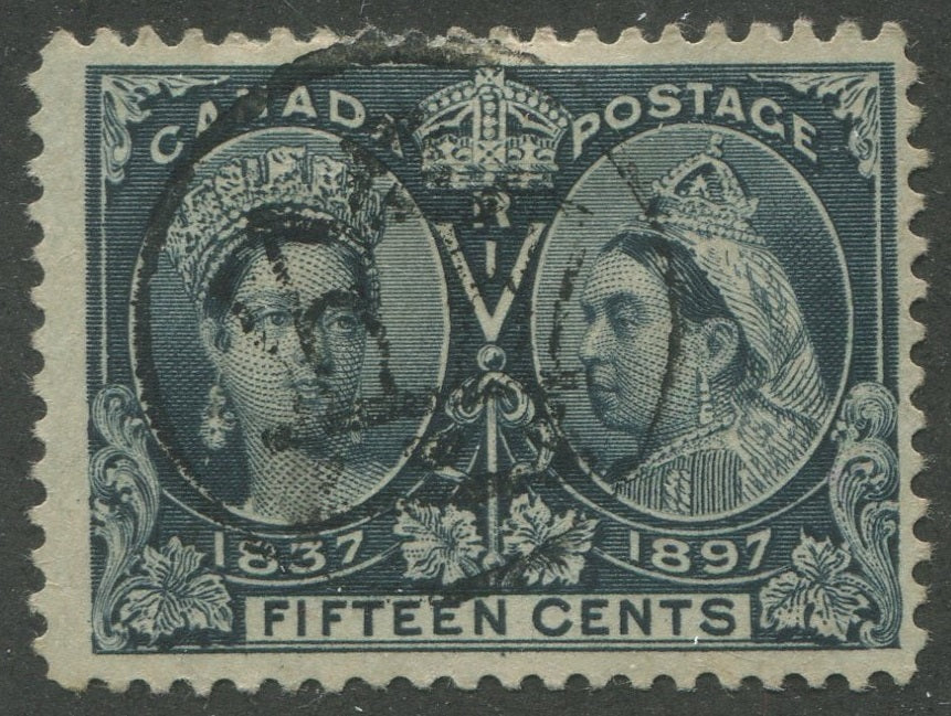 0058CA2205 - Canada #58, Crown Cancel