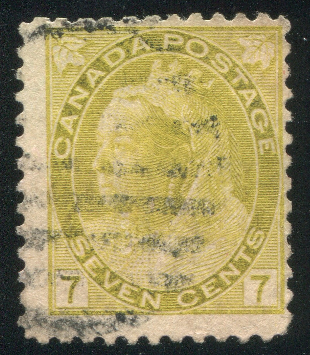 0081CA1905 - Canada #81i - Used, Major Misplaced Entry