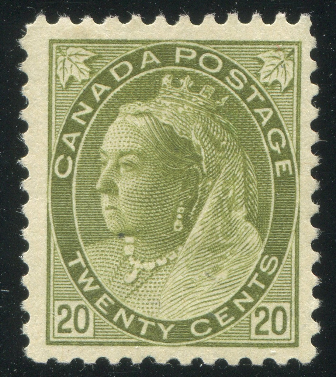 0084CA2001 - Canada #84i - Mint Engraver&#39;s Slip
