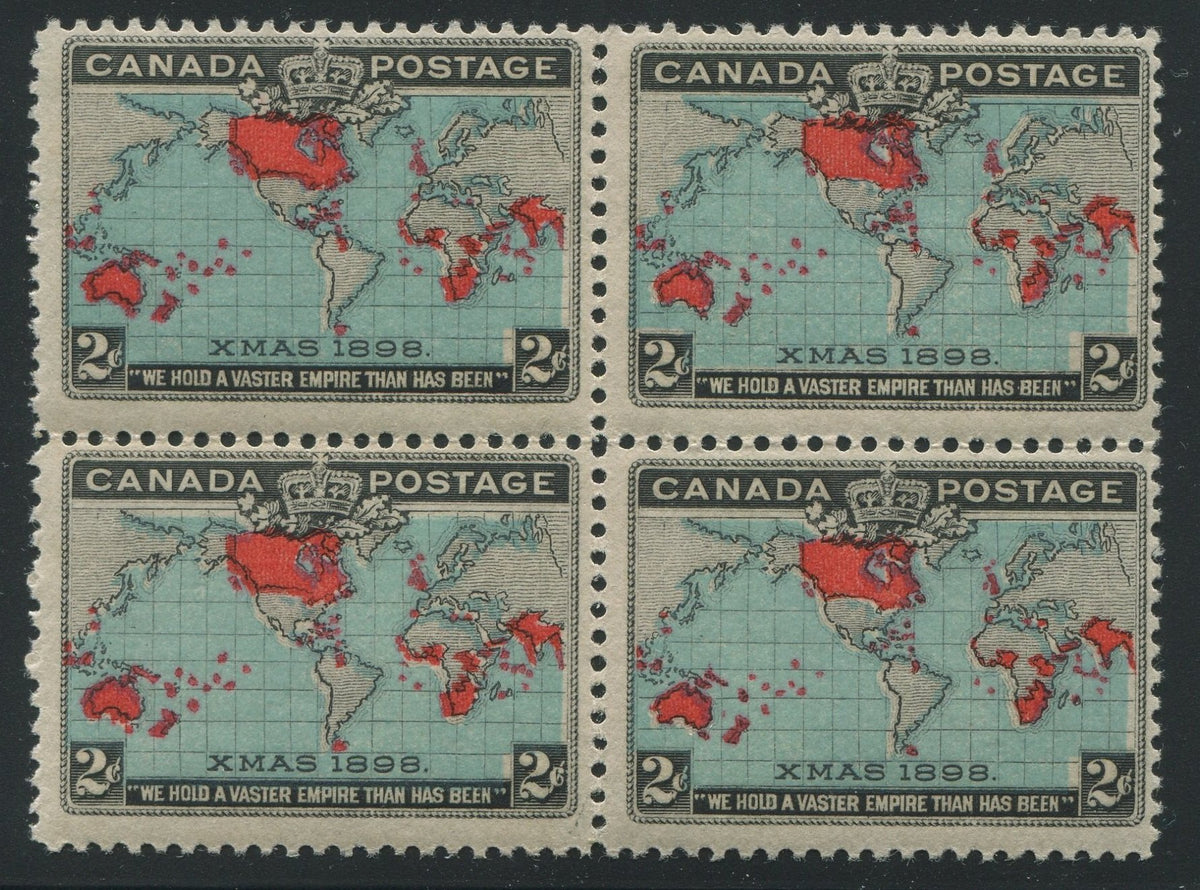 0086CA1710 - Canada #86b Block of 4