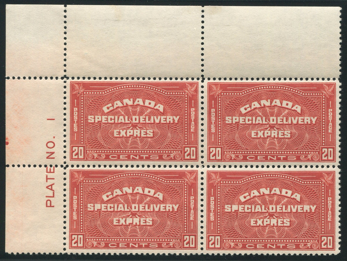 0107CA1710 - Canada E5 - Mint Plate Block