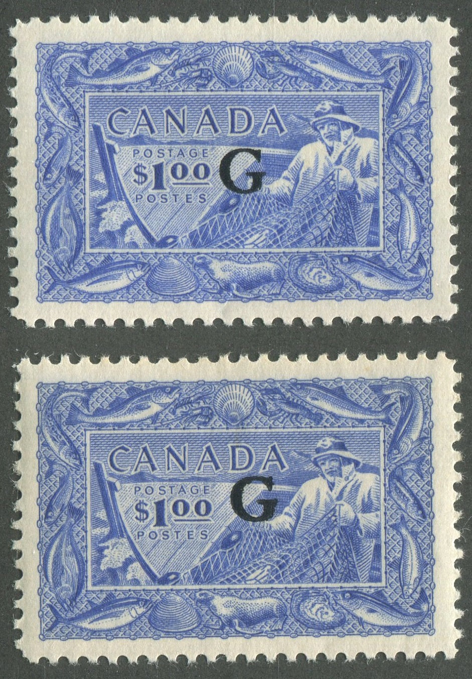 0376CA1803 - Canada O27 - Mint Unlisted Overprint Variety
