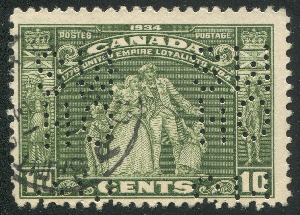 0239CA1804 - Canada OA209 &#39;C X&#39; - Used, &#39;S&#39; Variety