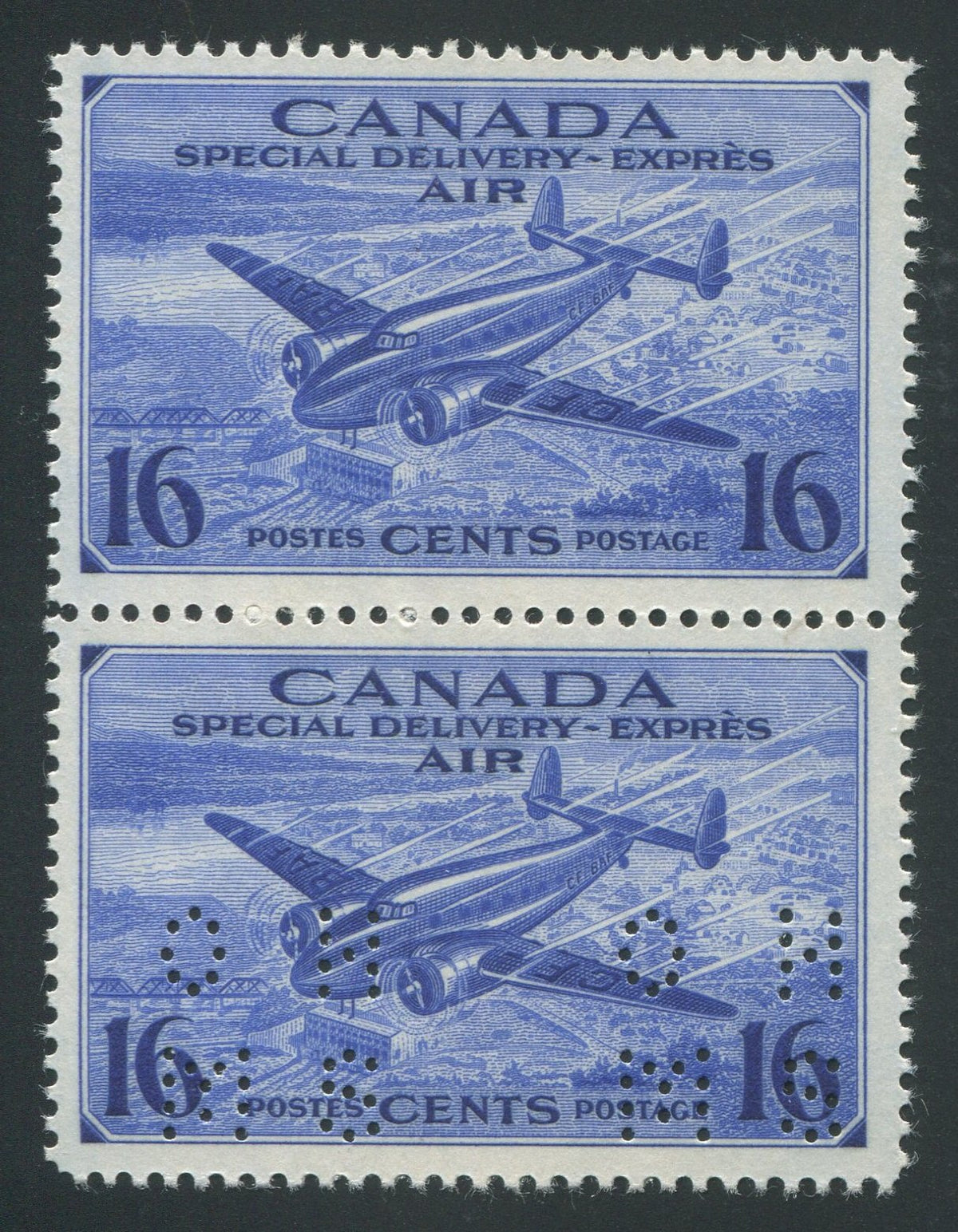 0338CA1709 - Canada OCE1 - Mint Pair, Position &#39;A Z&#39;