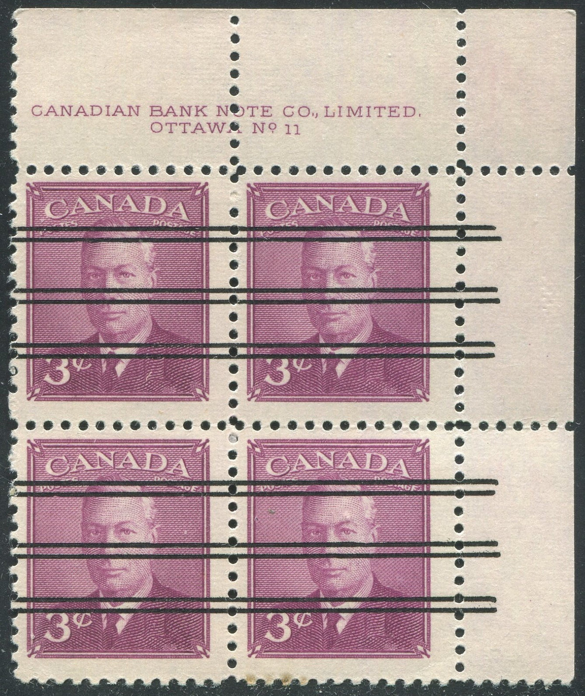 X000000286 - X-286, Plate Block