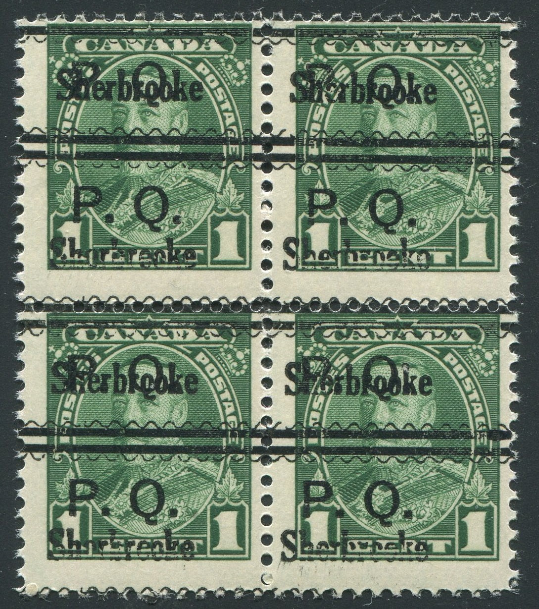 SHER001217 - SHERBROOKE 1-217-D Block of 4