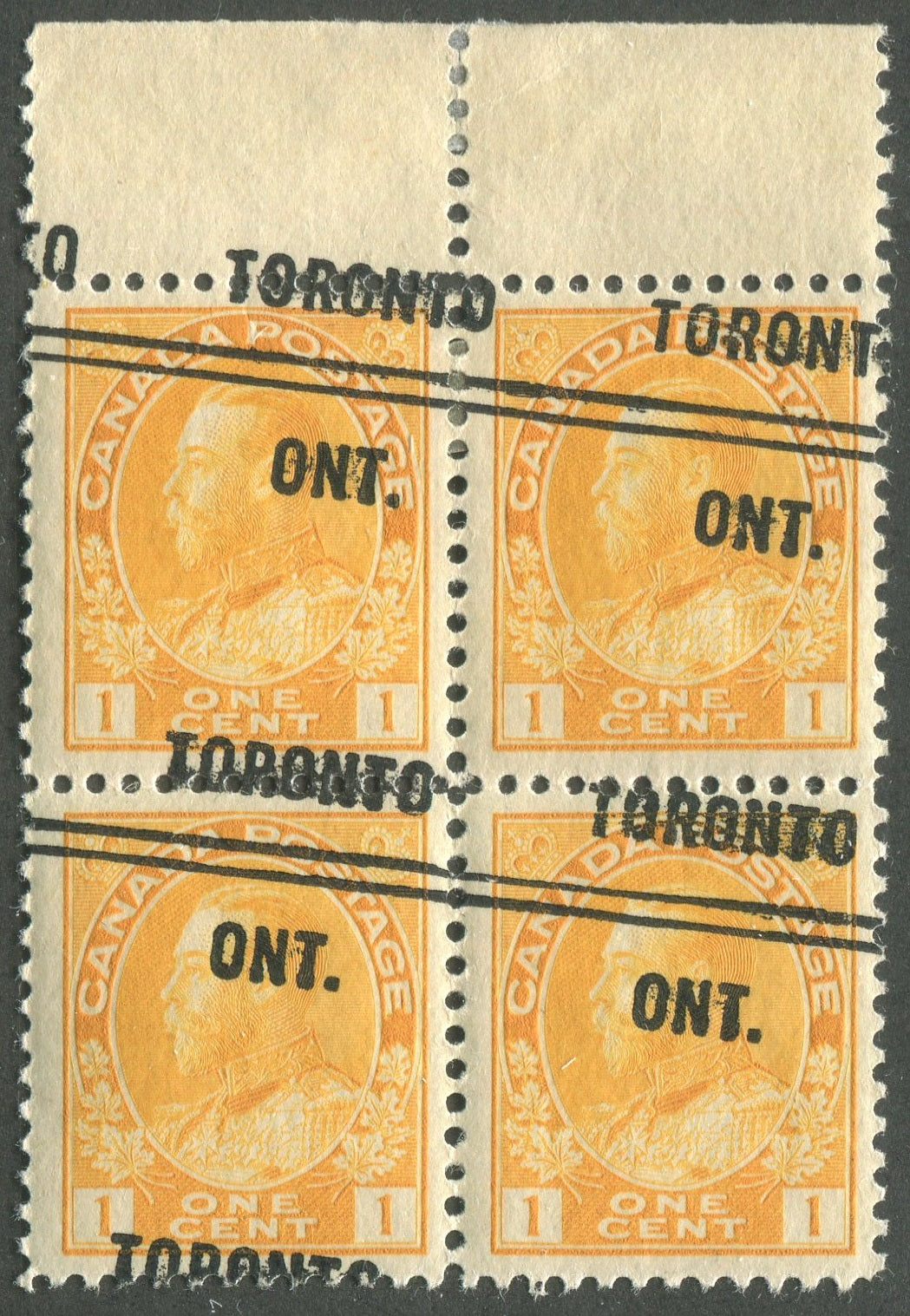 TORO010105 - TORONTO 10-105 Block of 4