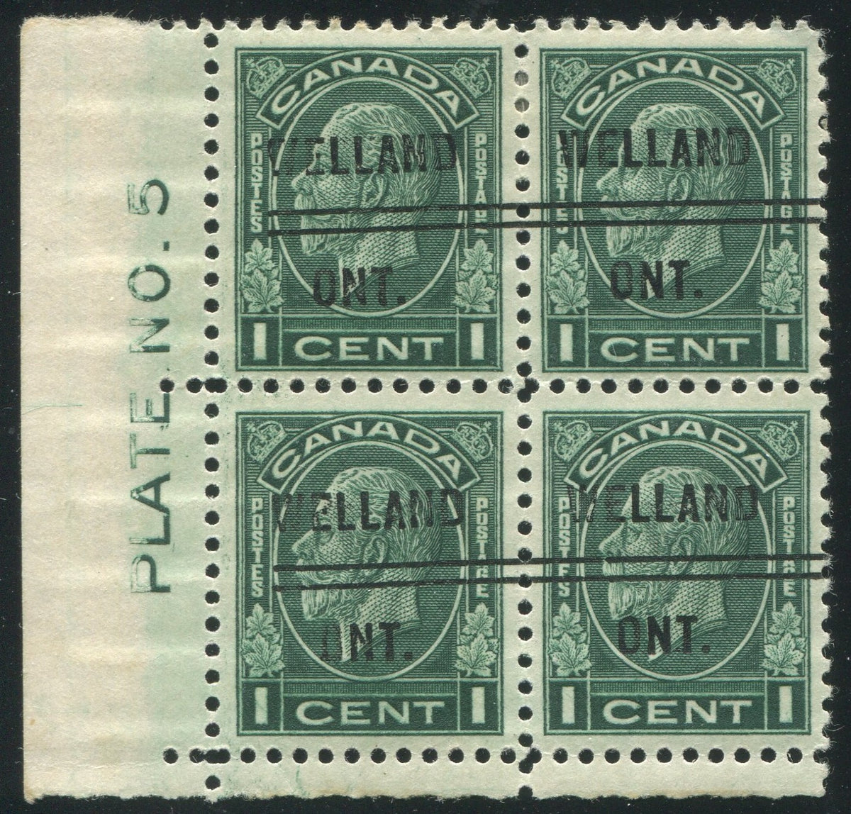 WELL001195 - WELLAND 1-195 Plate Block
