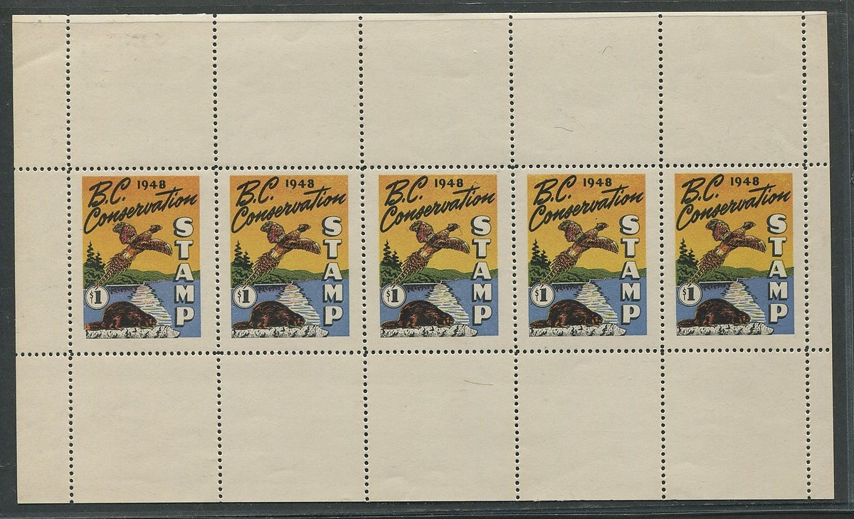 0329BC1708 - BCD3a - Mint Sheet of 5