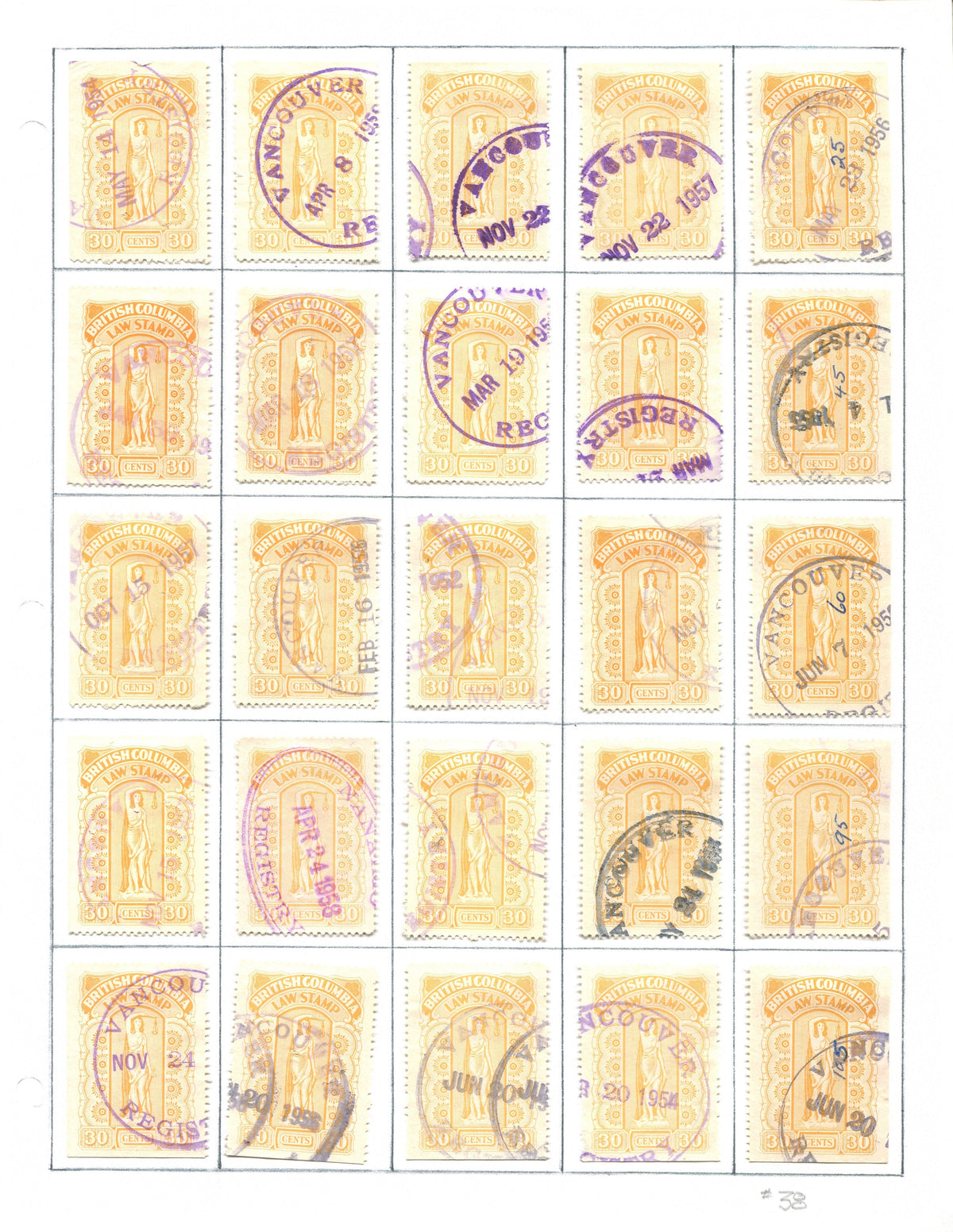 0038BC1709 - BCL38 - Used Reconstructed Sheet