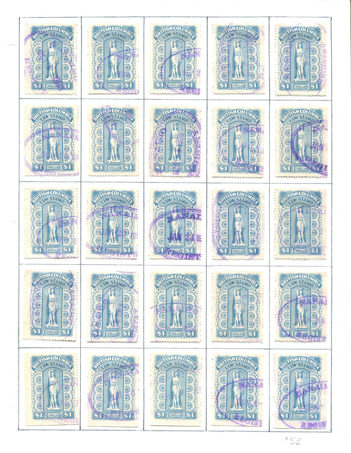 0053BC1709 - BCL53 - Used Reconstructed Sheet