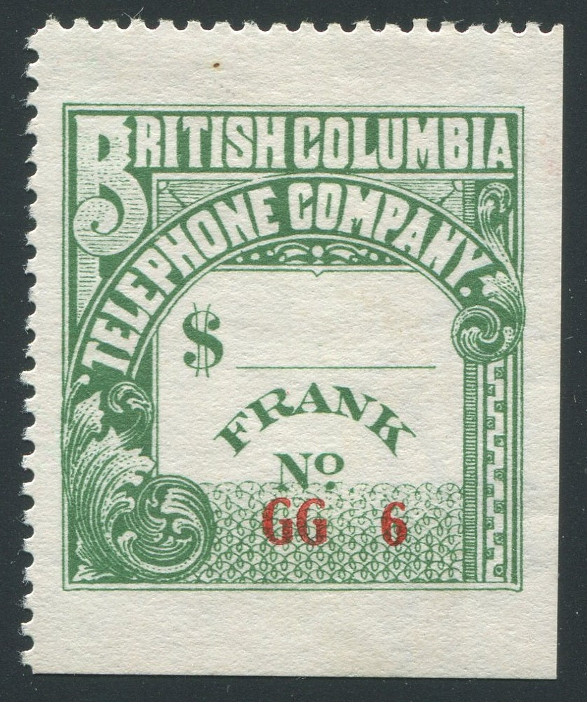 0134BC1906 - BCT36a - Mint, Watermarked, UNLISTED