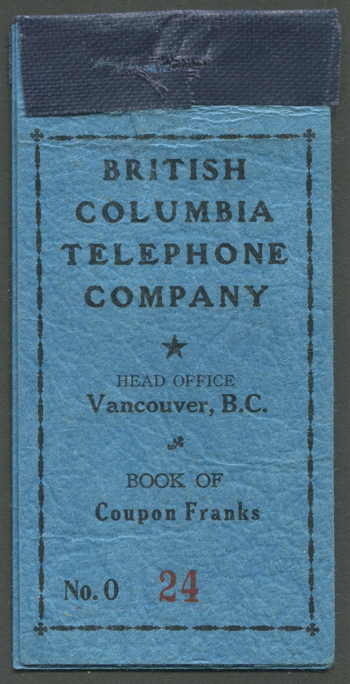 0255BC1708 - BCT157, BCT158, BCT159 - 1949 Booklet