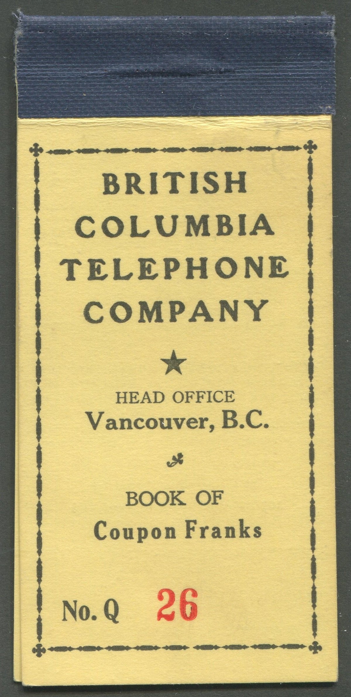 0261BC1708 - BCT163, BCT164, BCT165 - 1951 Booklet