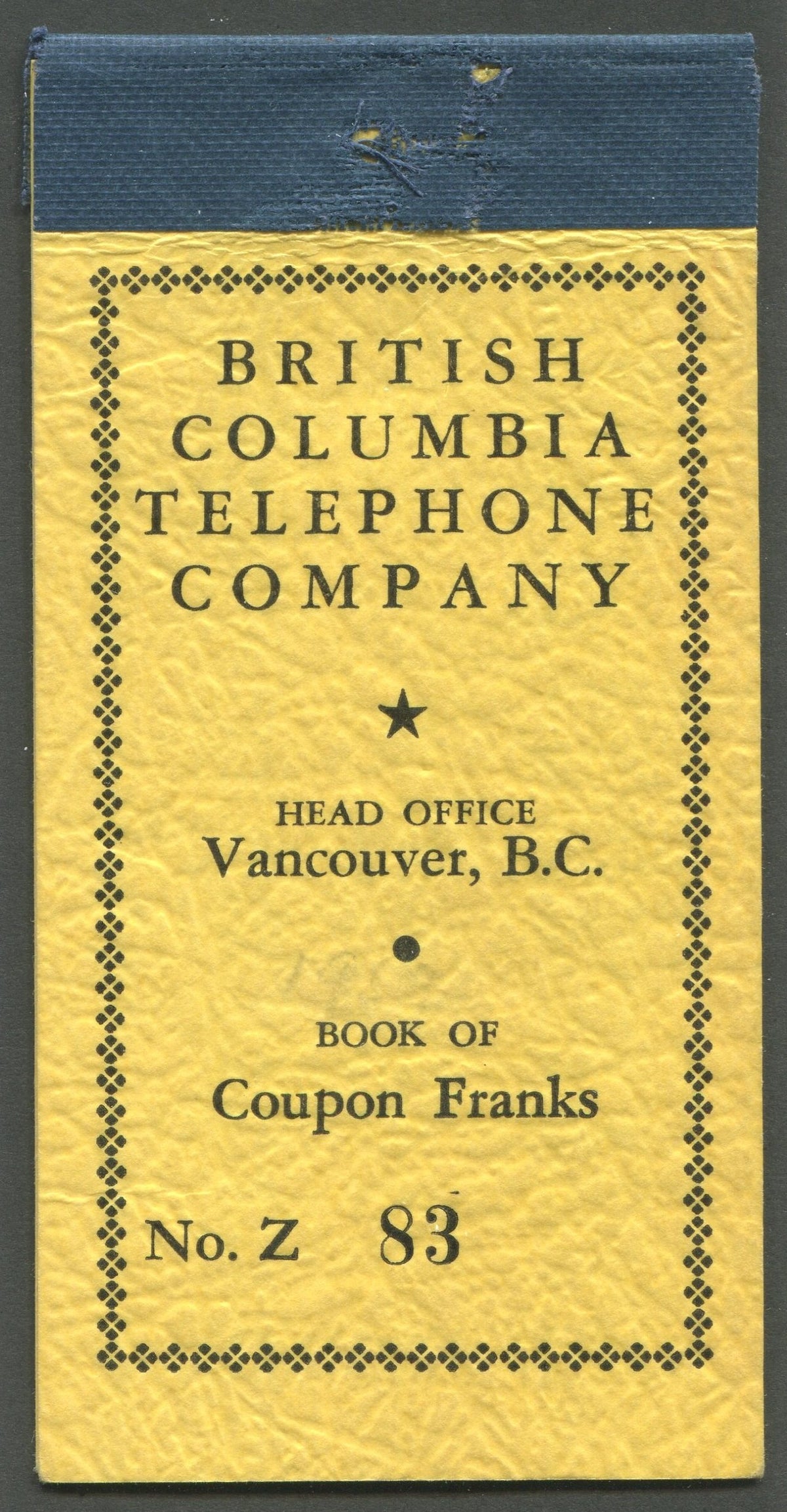 0285BC1708 - BCT187, BCT188, BCT189 - 1959 Booklet