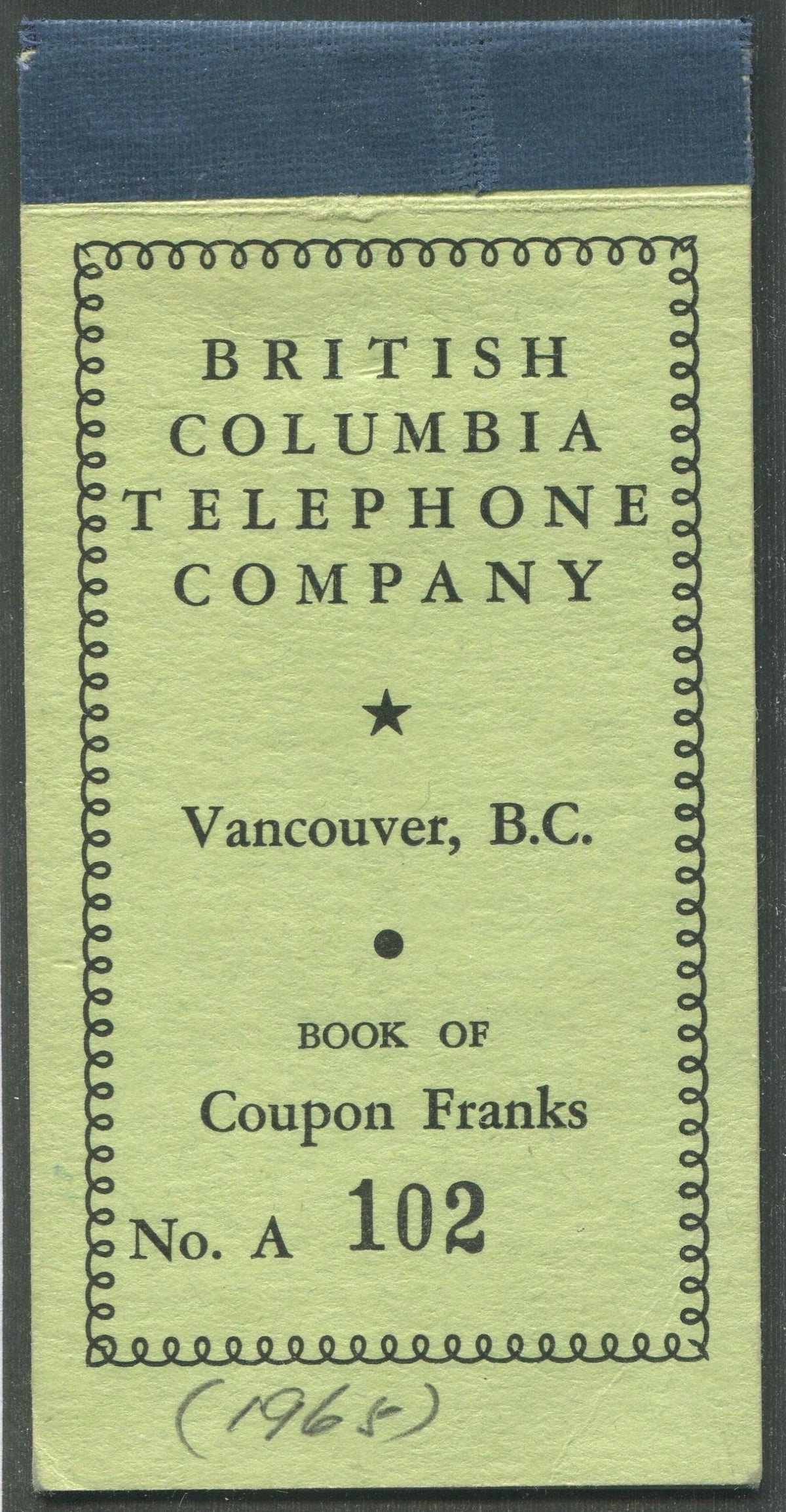 0303BC1708 - BCT205, BCT206, BCT207 - 1965 Booklet