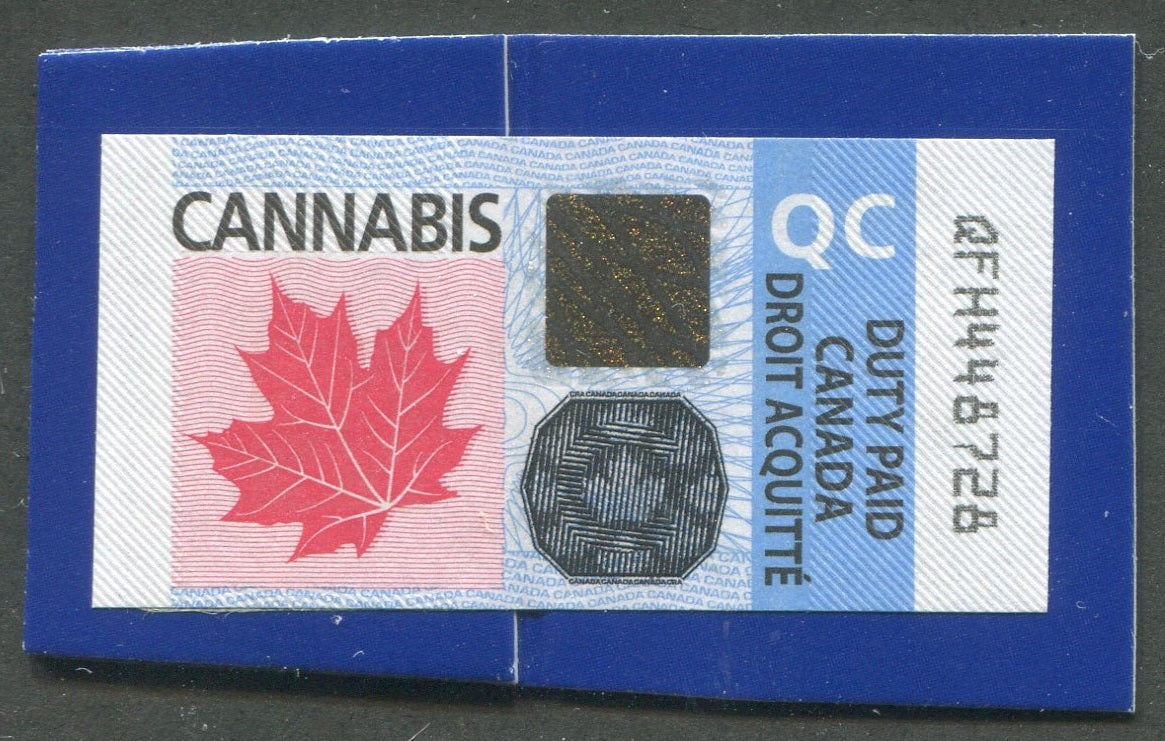 0000FT2002 - Canada Cannabis Duty Paid - Quebec