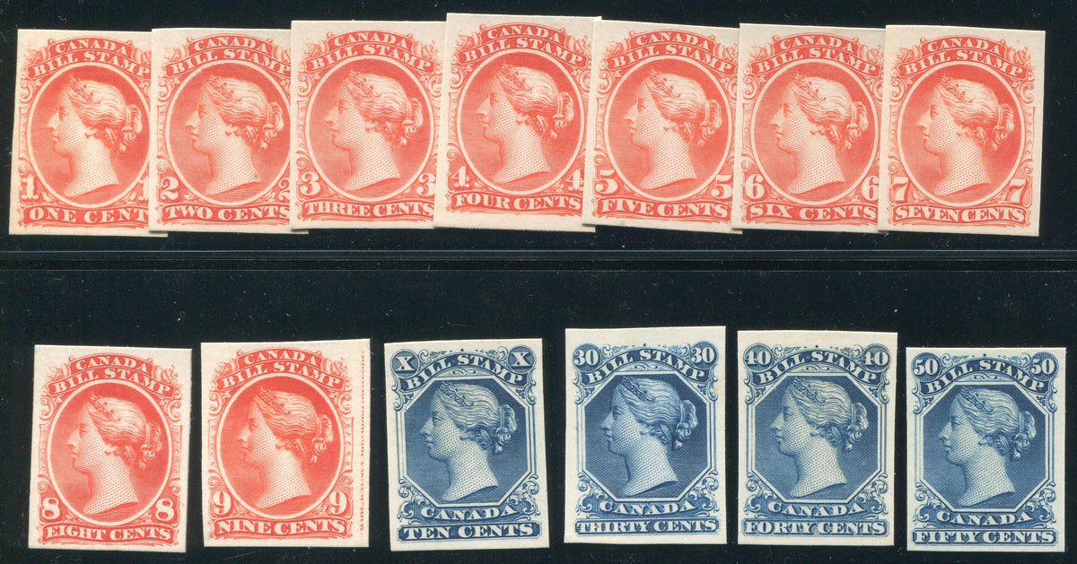 0018FB1910 - FB18-FB27, FB29, FB31, FB32 - Plate Proof Set