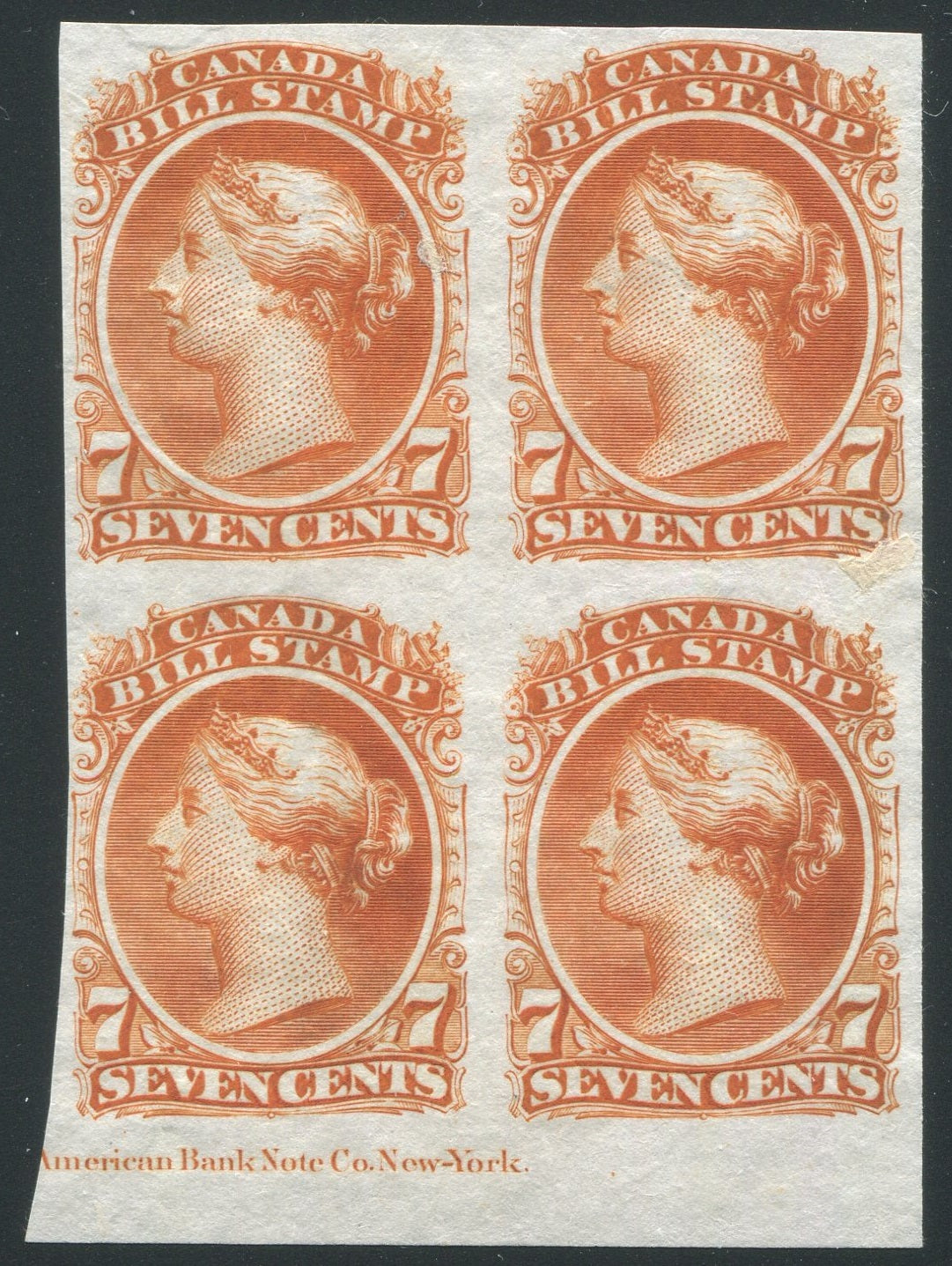 0024FB1910 - FB24 - Trial Colour Plate Proof Block of 4