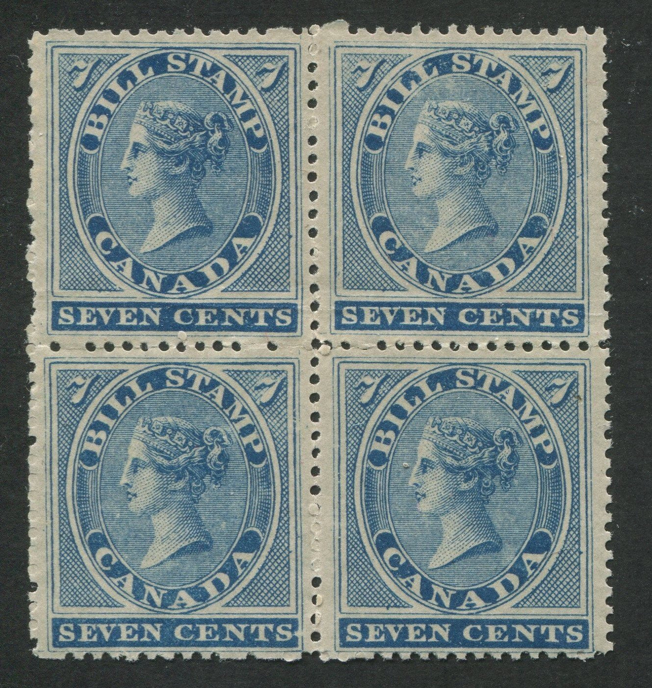 0007FB1707 - FB7 - Mint Block of 4 - Deveney Stamps Ltd. Canadian Stamps