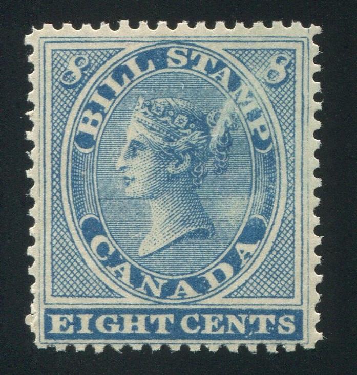 0008FB1709 - FB8a - Mint 'Feather in Bun' Variety - Deveney Stamps Ltd. Canadian Stamps