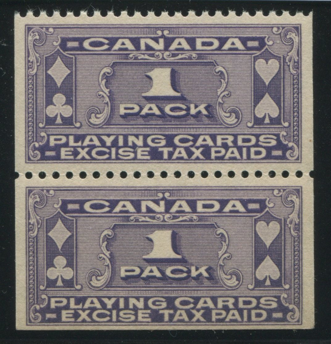 0003PC1708 - FPC1a - Mint, Coil Pair - Deveney Stamps Ltd. Canadian Stamps