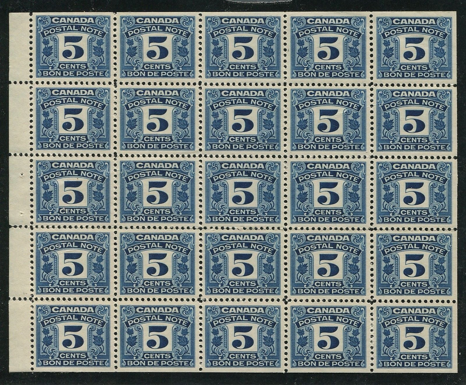 0007PS1708 - FPS7a - Mint Booklet Pane - Deveney Stamps Ltd. Canadian Stamps