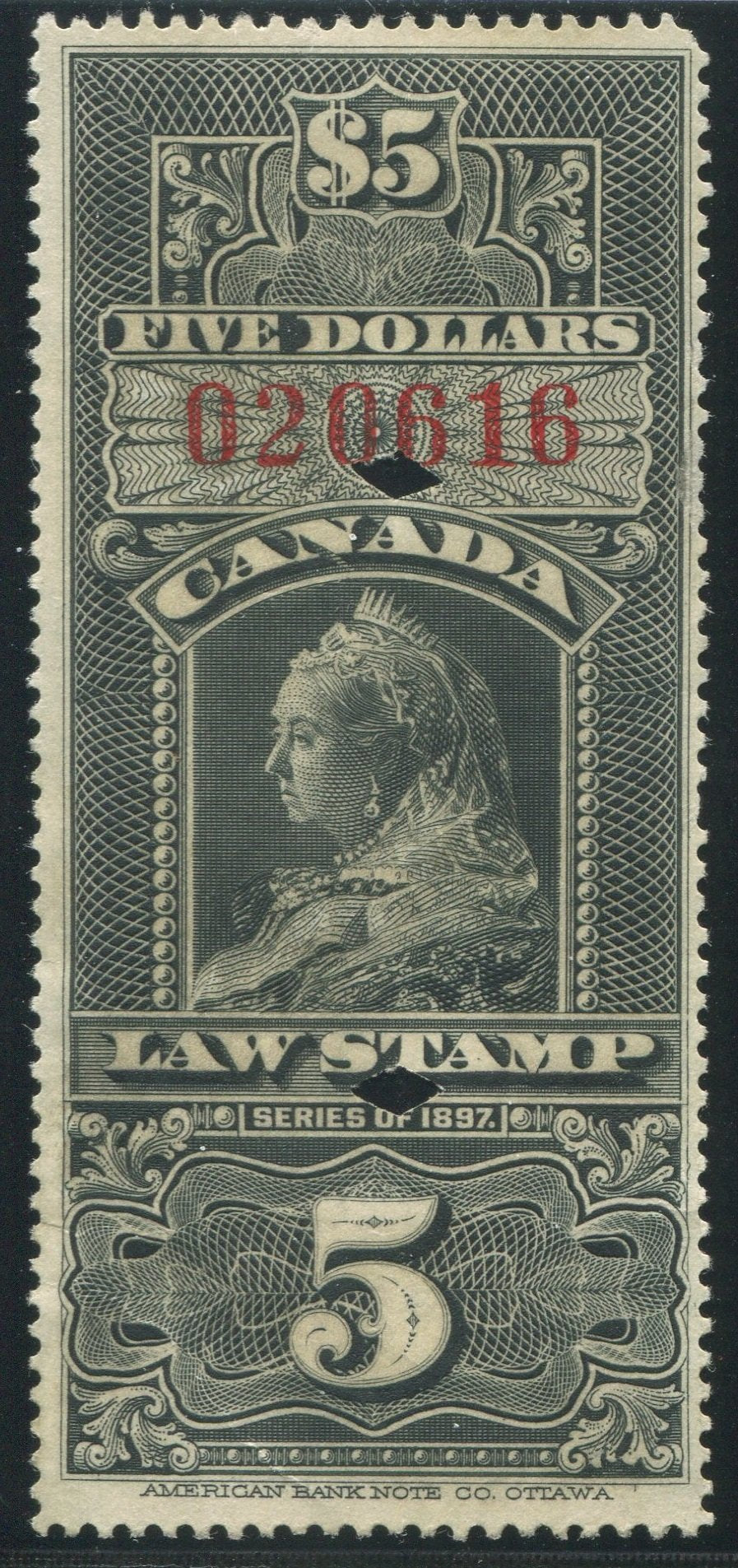 0010SC1710 - FSC10 - Used - Deveney Stamps Ltd. Canadian Stamps