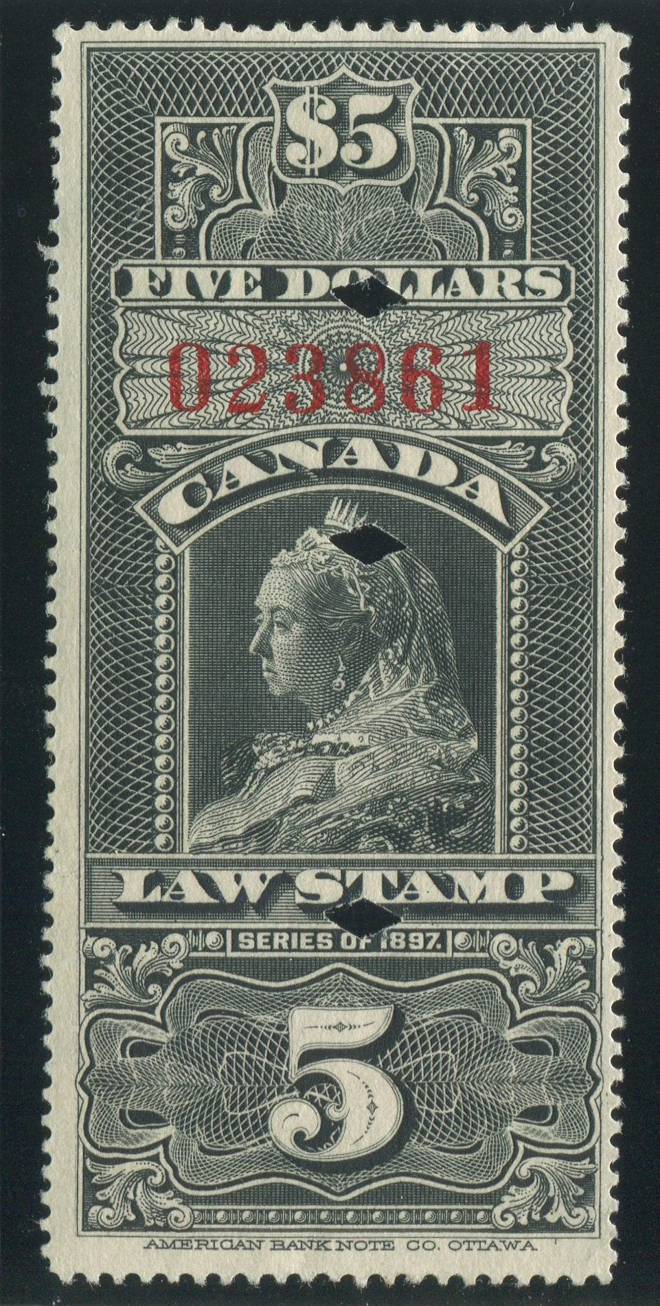 0010SC1710 - FSC10 - Used - Deveney Stamps Ltd. Canadian Stamps