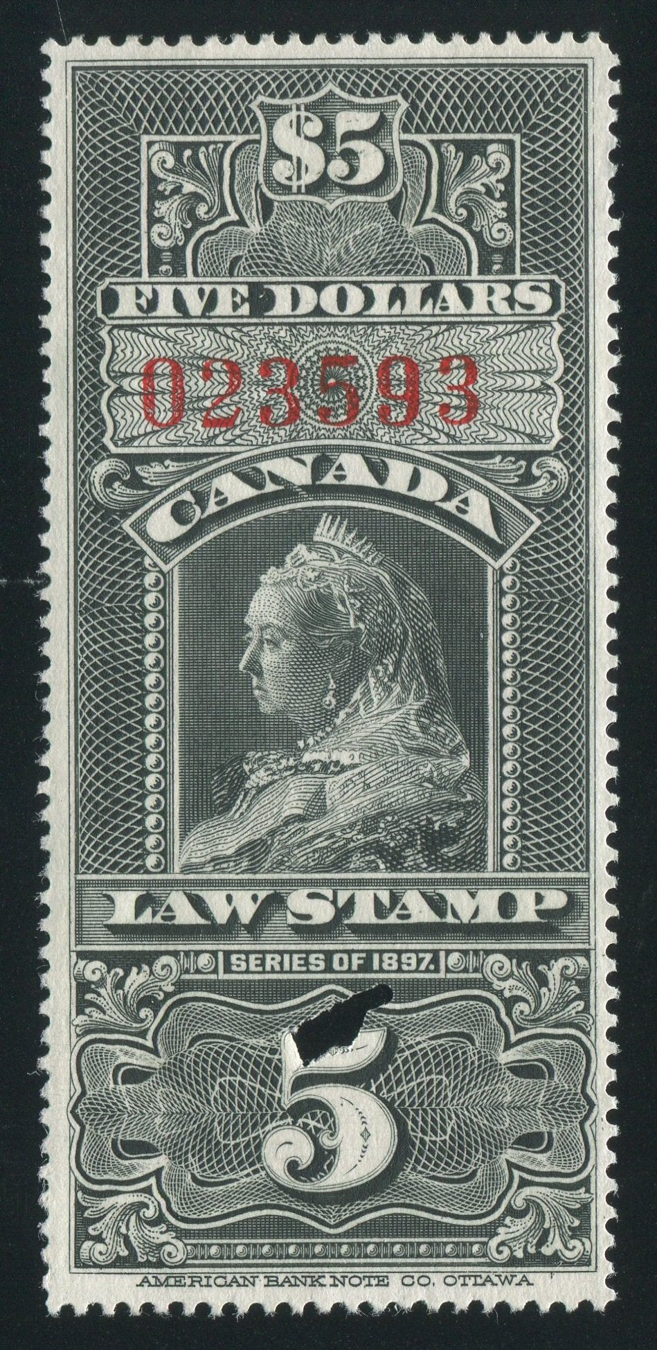 0010SC1710 - FSC10 - Used - Deveney Stamps Ltd. Canadian Stamps