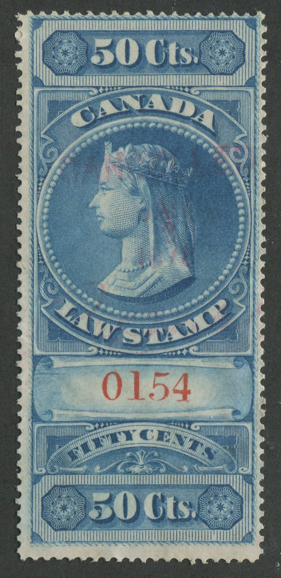 0004SC1707 - FSC4 - Used - Deveney Stamps Ltd. Canadian Stamps