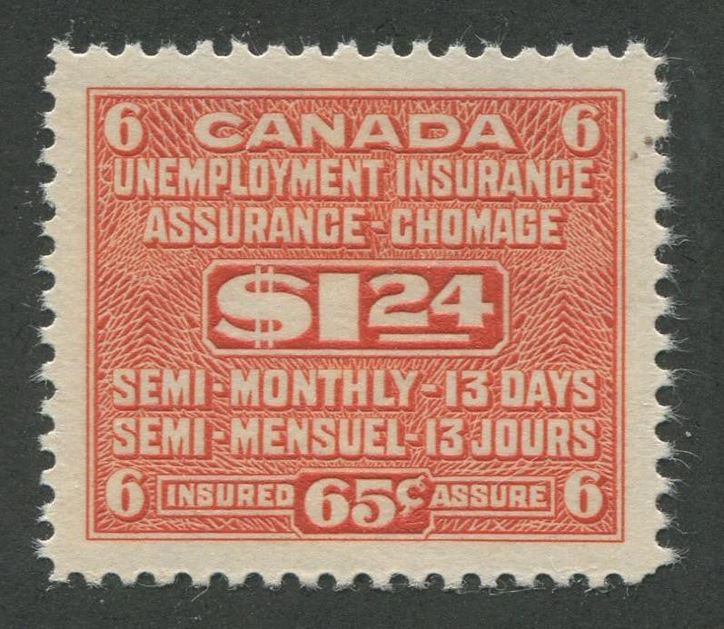 0012FU1707 - FU12 - Mint - Deveney Stamps Ltd. Canadian Stamps