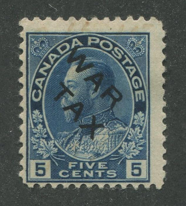 0010WT1707 - FWT1 - Used - Deveney Stamps Ltd. Canadian Stamps
