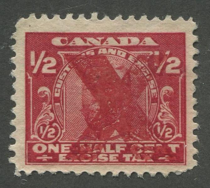 0002FX1707 - FX2a - Used - Deveney Stamps Ltd. Canadian Stamps