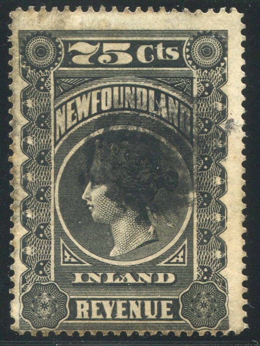 0005NF1708 - NFR5a - Used - Deveney Stamps Ltd. Canadian Stamps