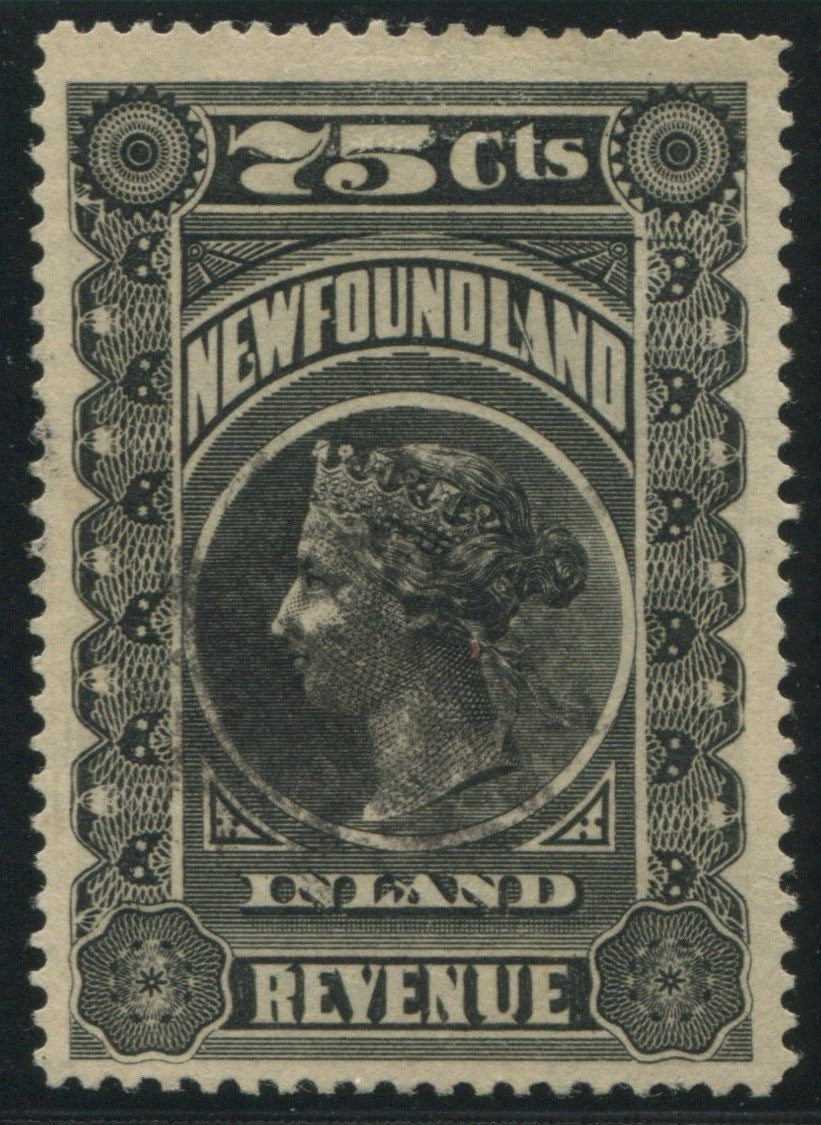 0005NF1708 - NFR5a - Used - Deveney Stamps Ltd. Canadian Stamps